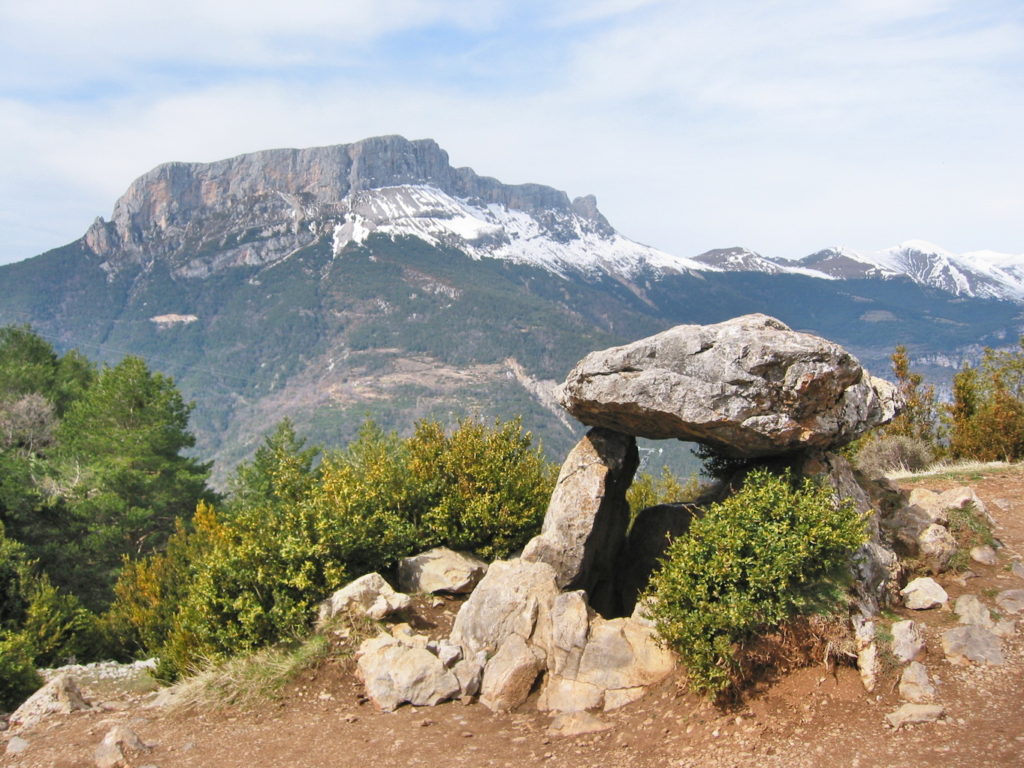 Dolmenes en Sobrarbe : Tella y Biello Sobrarbe