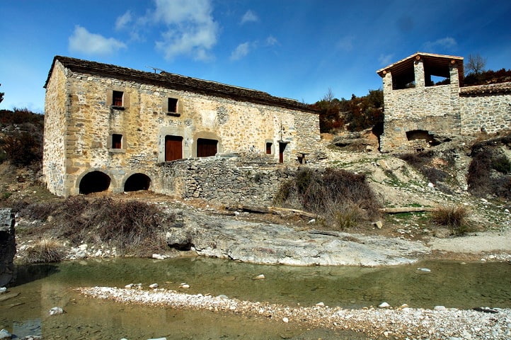 Molino harinero y molino de aceite – Almazorre