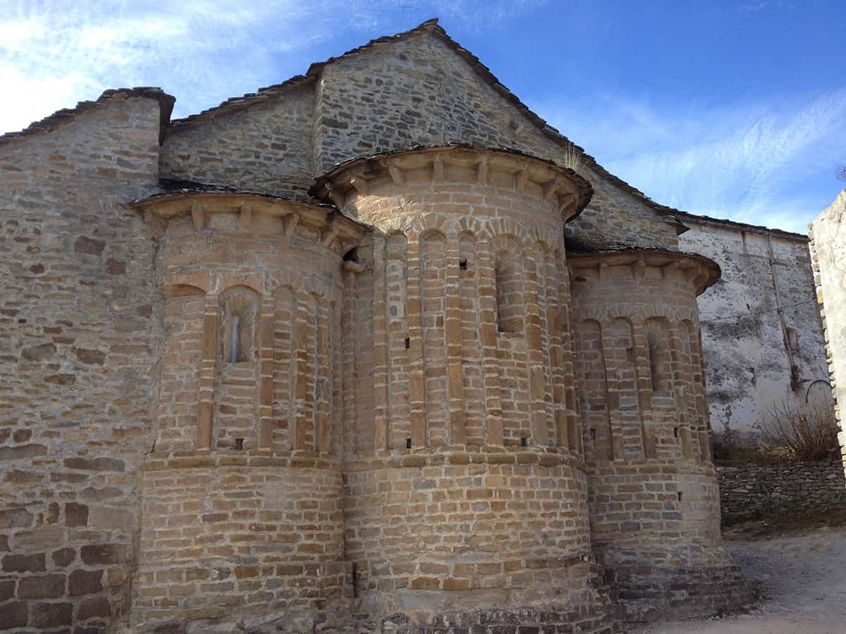 The church of San Martin- Santa Maria de Buil