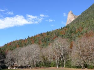 Paisaje de Ordesa en otoño